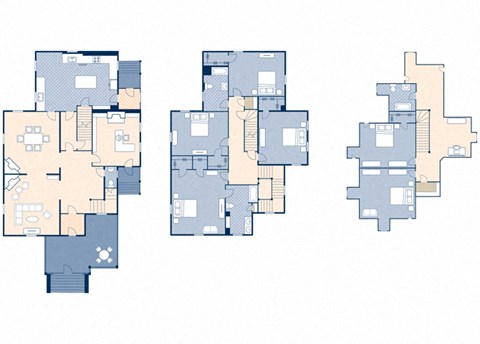 Floor plan for 6 beds, 3.5 baths, 3800 sqft